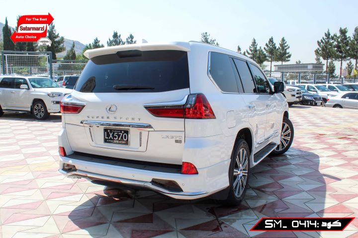 4 Lexus ( LX570 Super Sport ) 2016