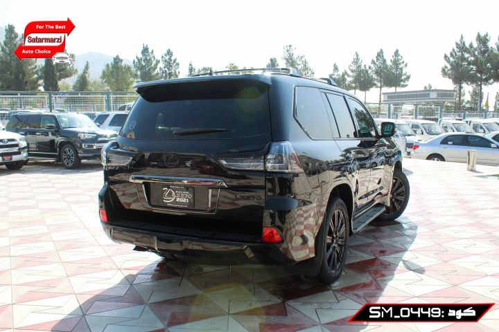 4 Lexus ( LX570 ) Black Hawk Edition 2021