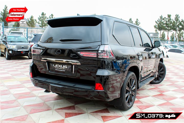 5 Lexus ( LX570 Black Hawk Edition )