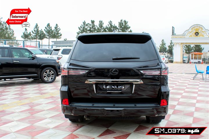 6 Lexus ( LX570 Black Hawk Edition )